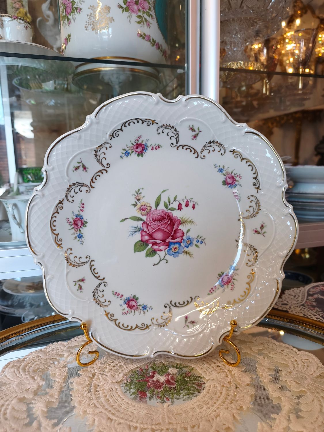 Winterling, Bavaria porceliano lėkštė