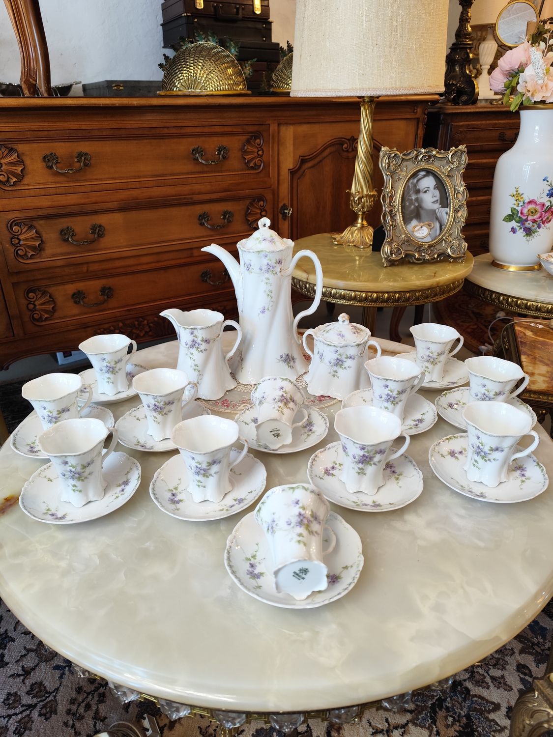 "Rosenthal Versailles" porcelianinis kavos servizas   