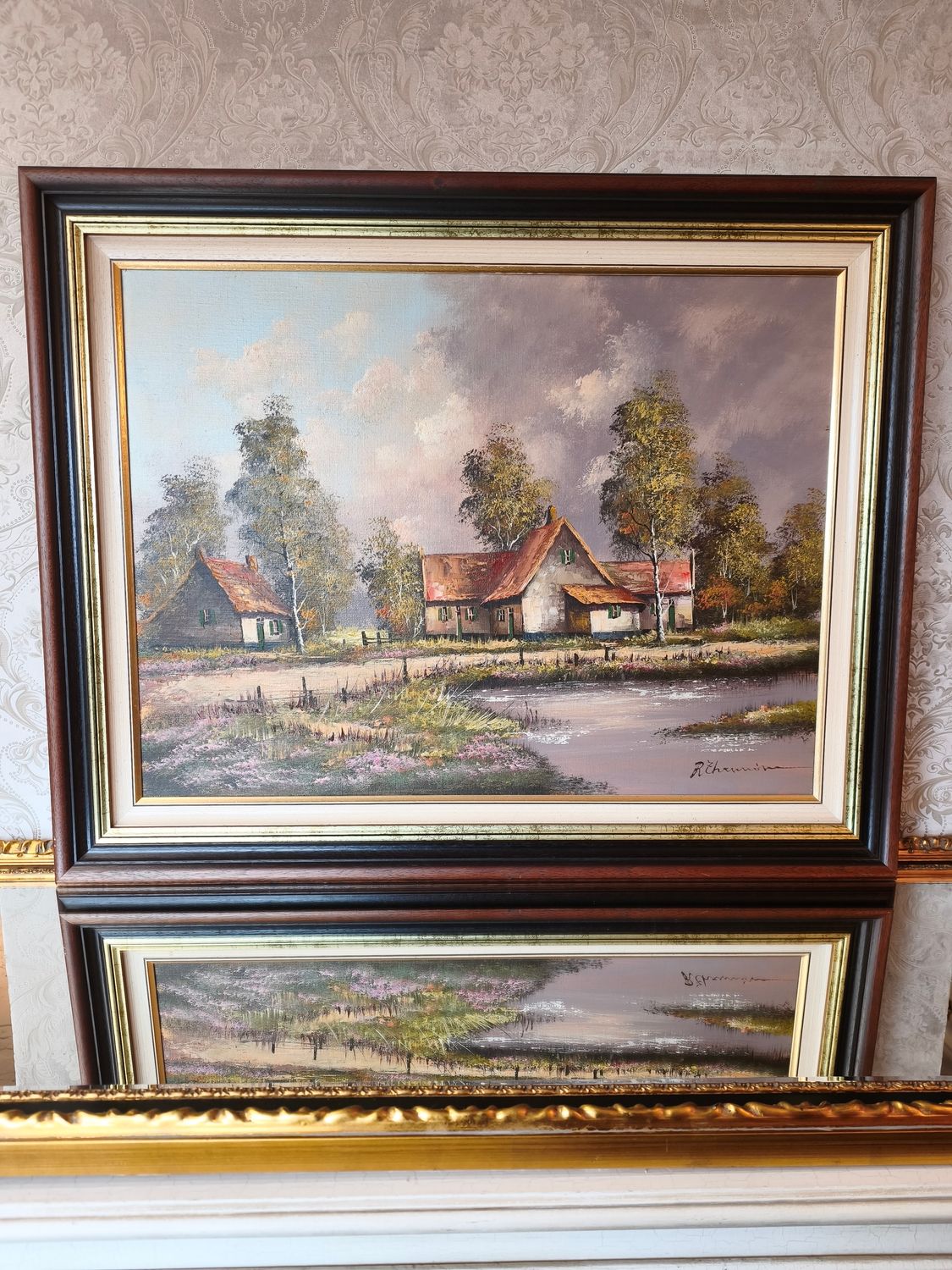 Ant drobės tapytas paveikslas (REZERVUOTA)