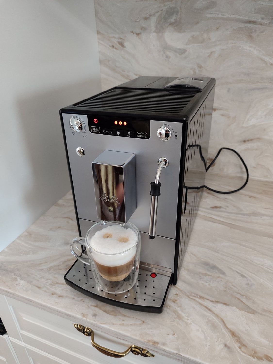 Naudotas kavos aparatas Melitta Solo&amp;Milk