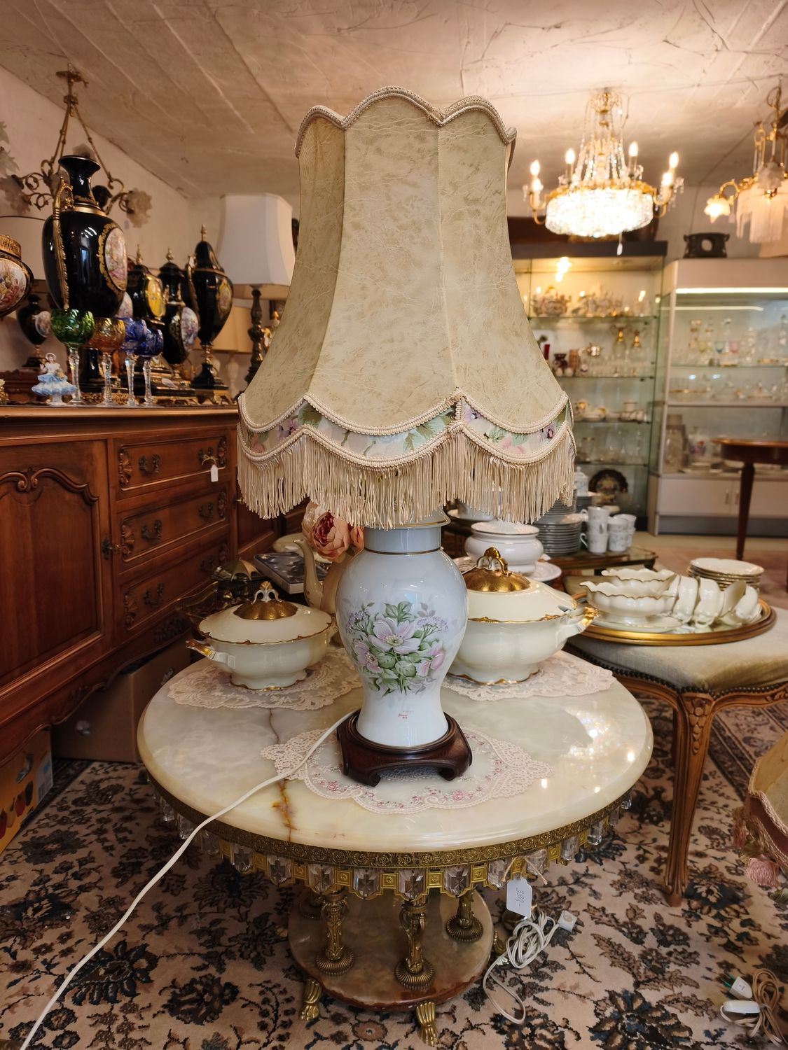"Limoges" porceliano šviestuvas