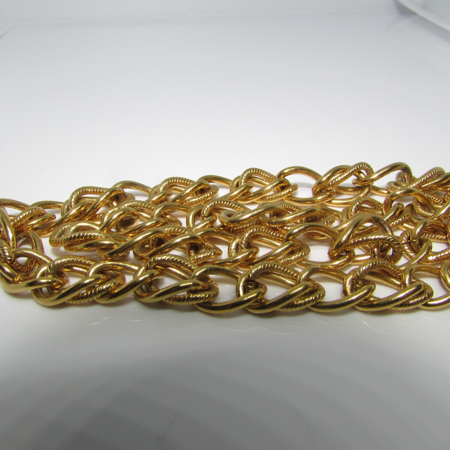 Monet's Gold Chunky Linked Chain c. 1970's