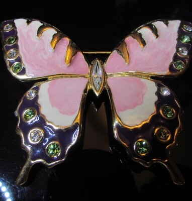 Vintage Enamel Butterfly c. 1990's