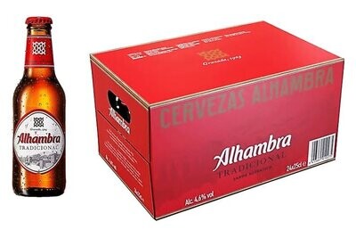 Cerveza Alhambra Tradicional 24x25cl
