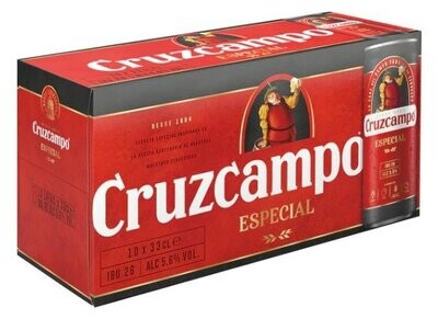 Cerveza Cruzcampo Especial 10x330ml