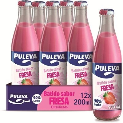 Batido Fresa Puleva Pack 12x200ml