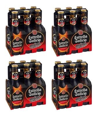 Cerveza Estrella Galicia 24x200ml