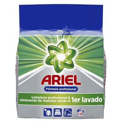 Ariel Professional Detergente Polvo 110 Lavados