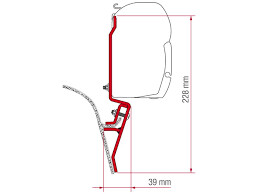 FIAMMA Adapter für Volkswagen VW T3