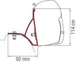 FIAMMA Adapter für Wandmarkise F45s Renault Trafic ab 2015