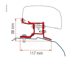 Fiamma Adapter F40van Mercedes V-Klasse ab 2014