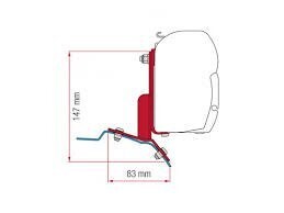 Fiamma Adapter F45s Ford Transit/Tourneo Costum L1 L2