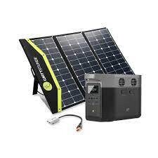 EcoFlow DELTA MAX 2000 Powerstation Bundle mit WATTSTUNDE SunFolder+ Solartasche 90 W