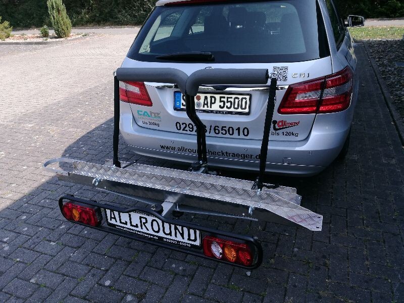 Allround Heckträger für Kleinkrafträder