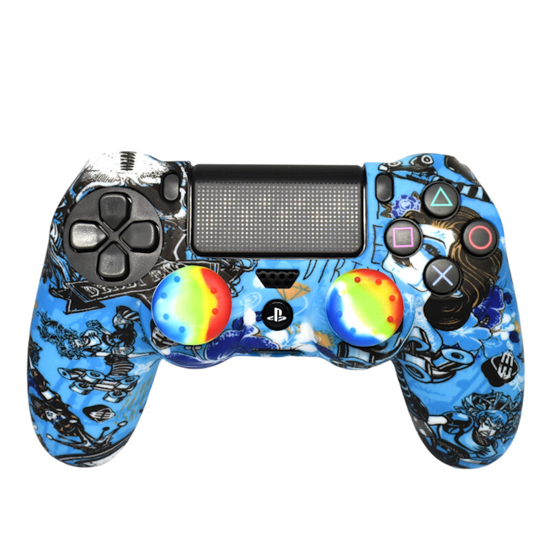 Playstation 4 Controller Hoesje Blauw