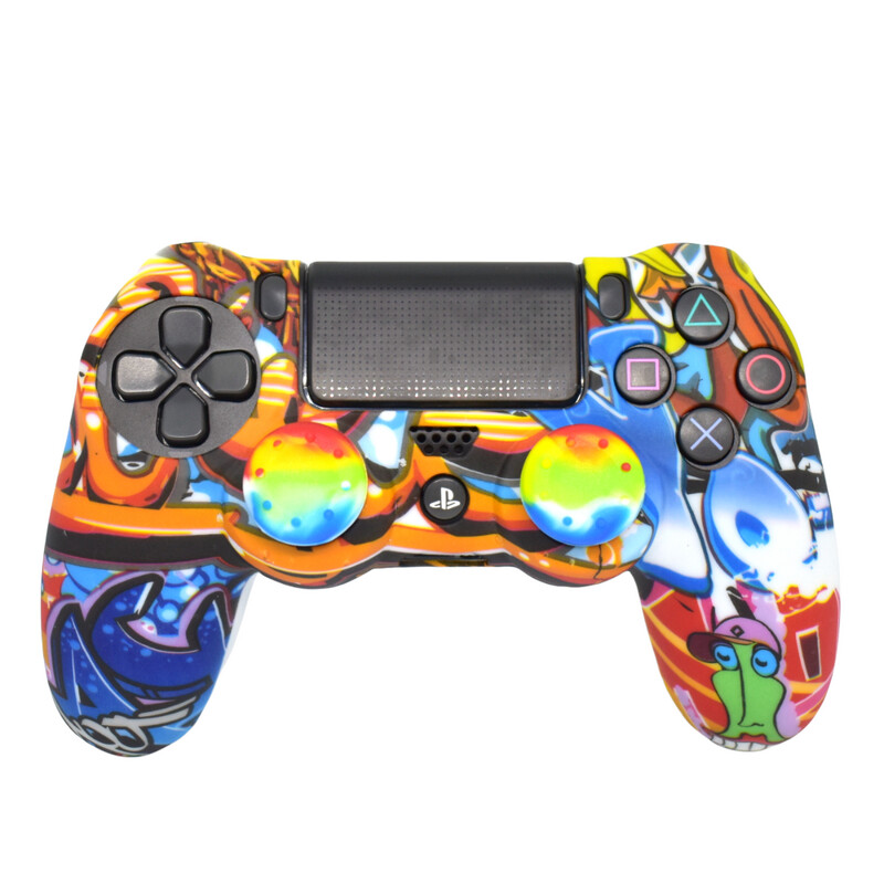 PS4 Controller Skin Graffiti