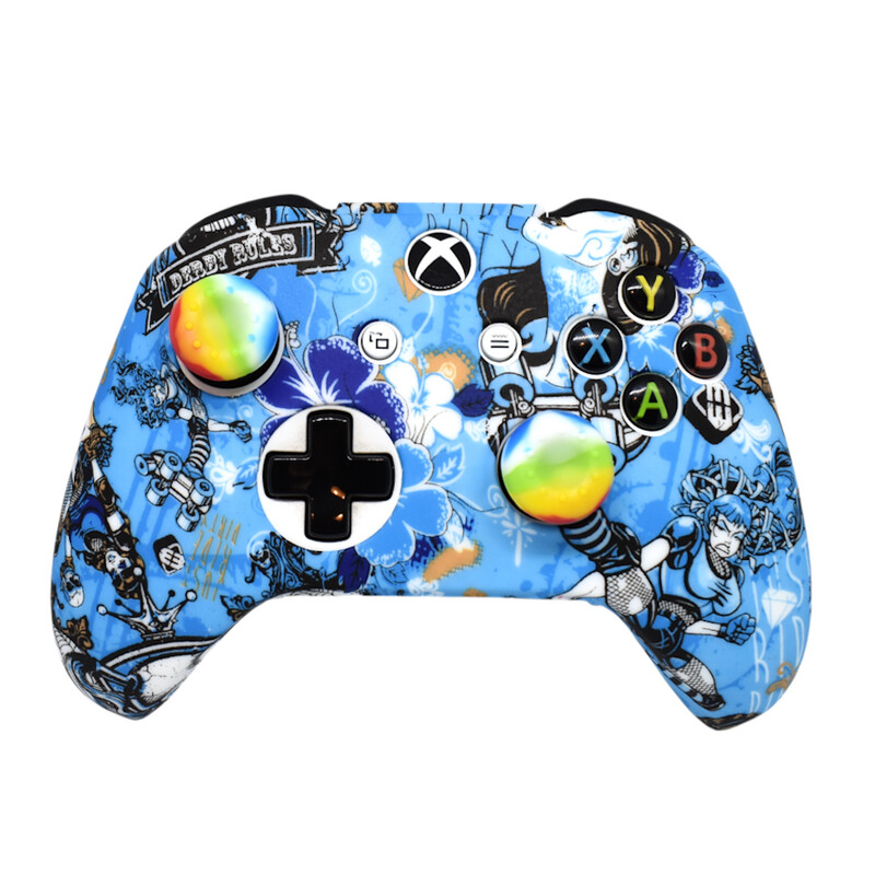 Skin Xbox One Controllerhoesje Blauw