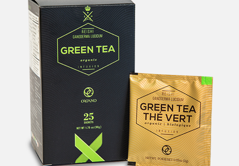 Organo™ Organic Green Tea with Organic Ganoderma Lucidum