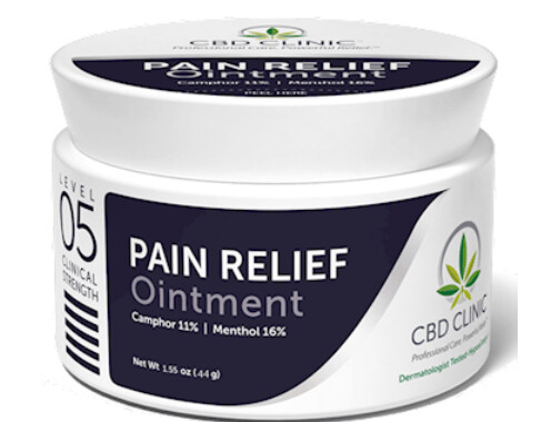 CBD Clinic™ Clinical Strength: Level 5 – Pain Relief Ointment