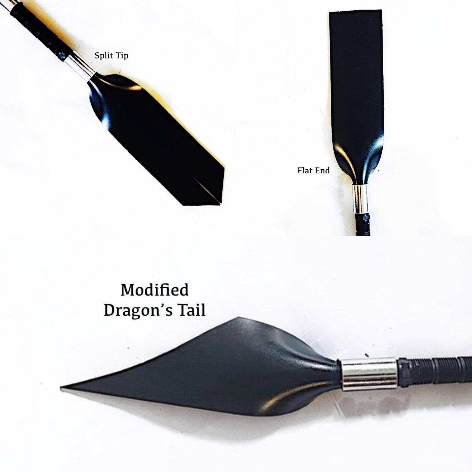 BDSM Spanking paddle rubber Strap Paddle with chrome metal accents- 3 paddle options - impact play  Gear Flogger