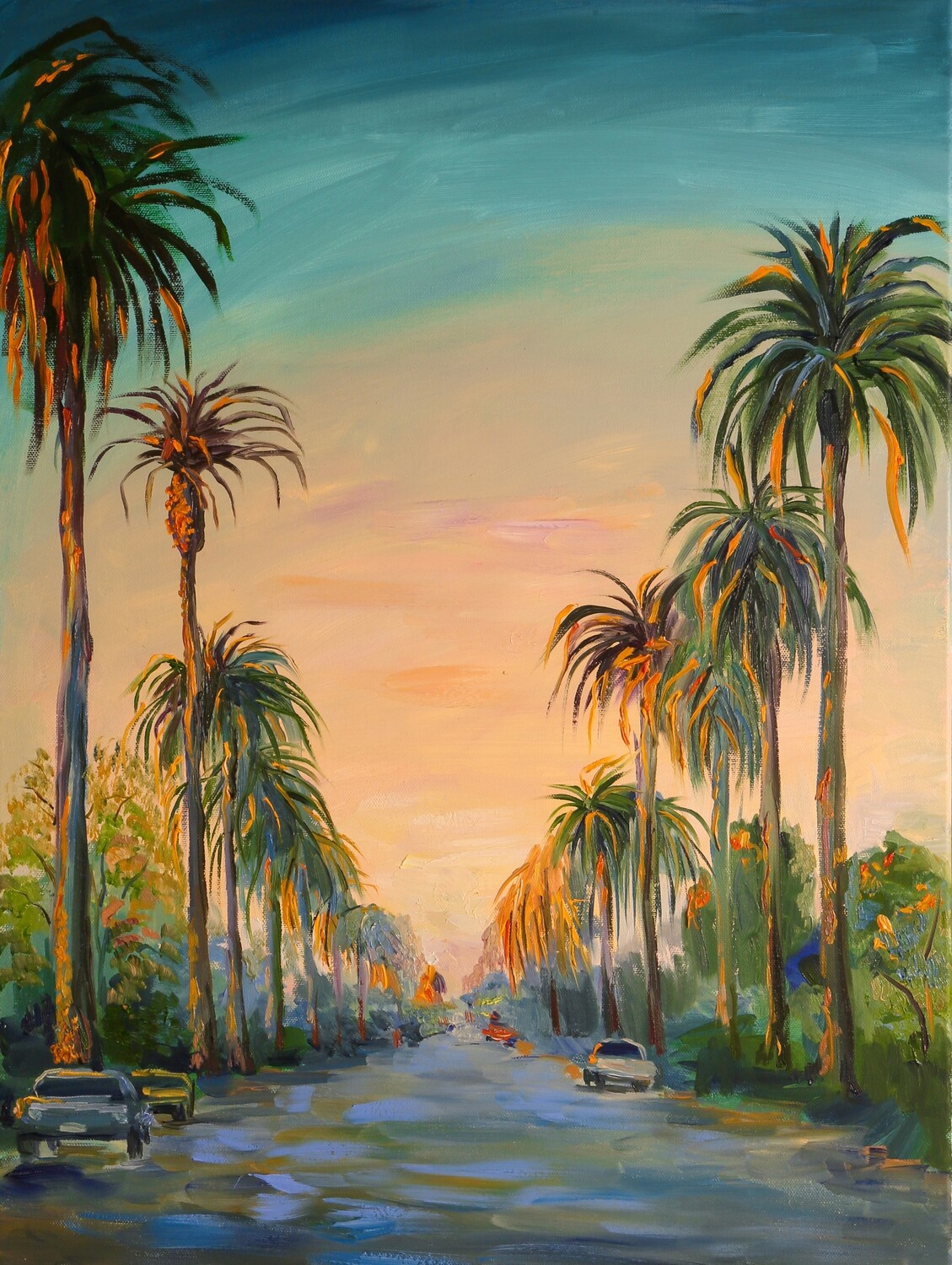 Golden Sunset in Los Angeles