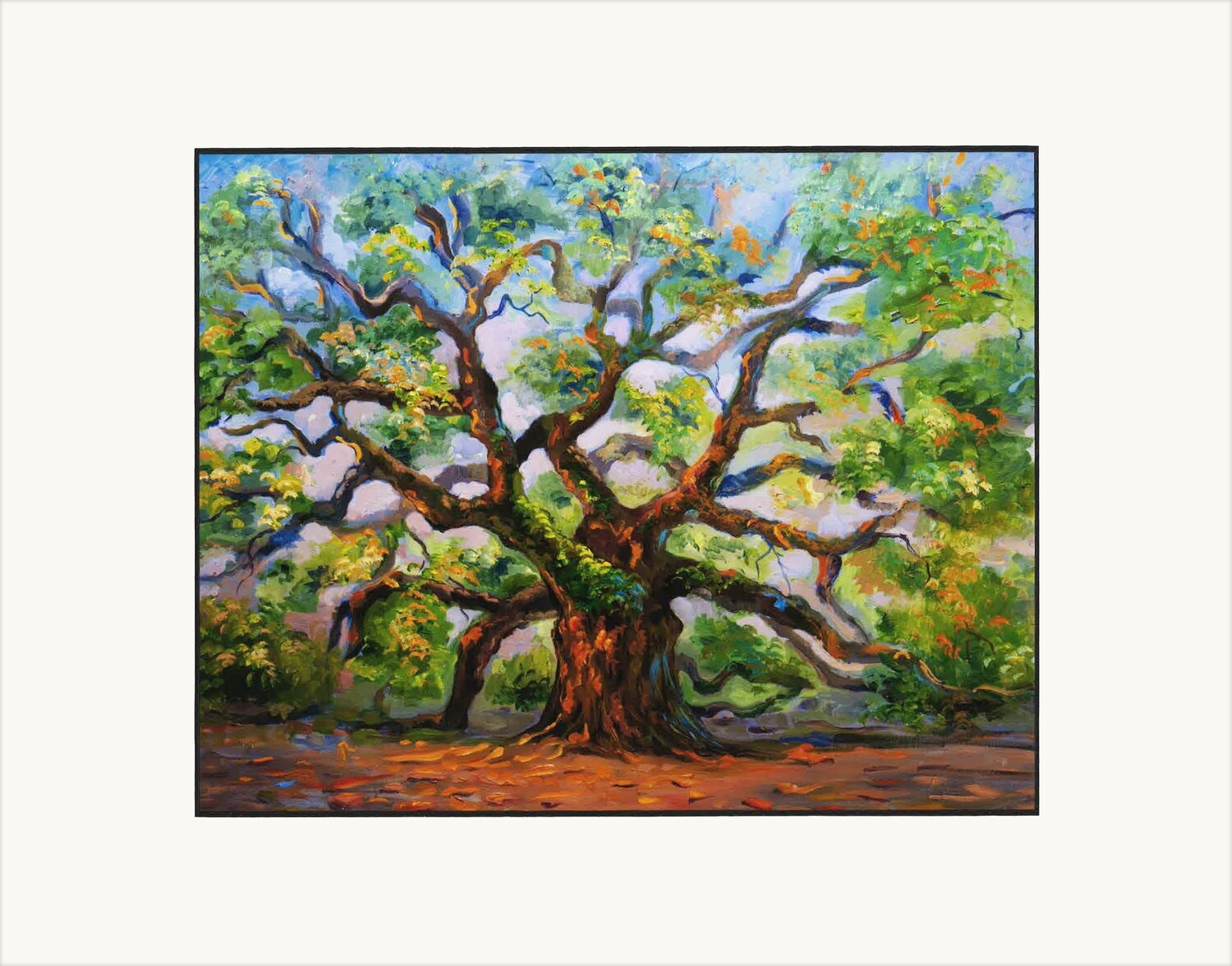 Print Angel Oak, Charleston SC
