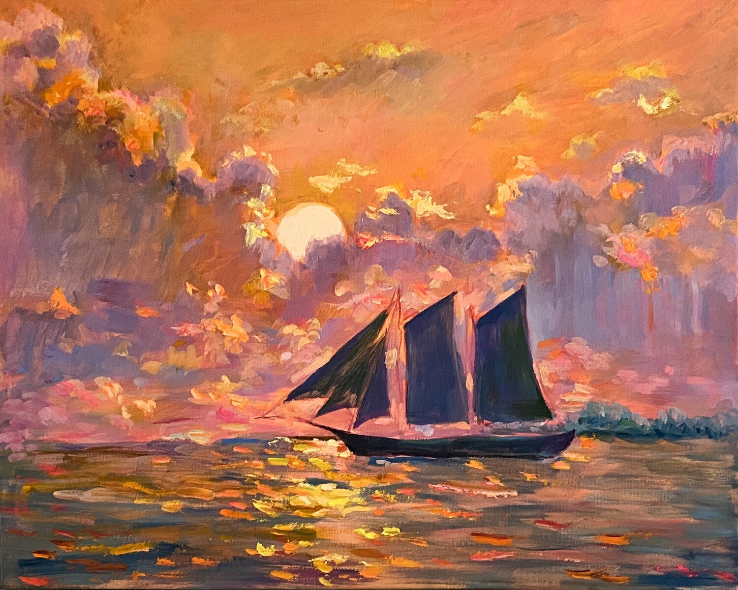 Sunset in Mallory Square, Key West Florida