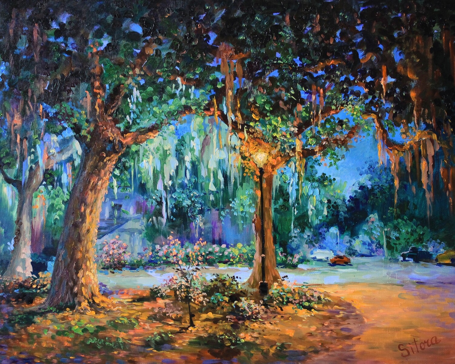 Print Forsyth Park, Savannah GA