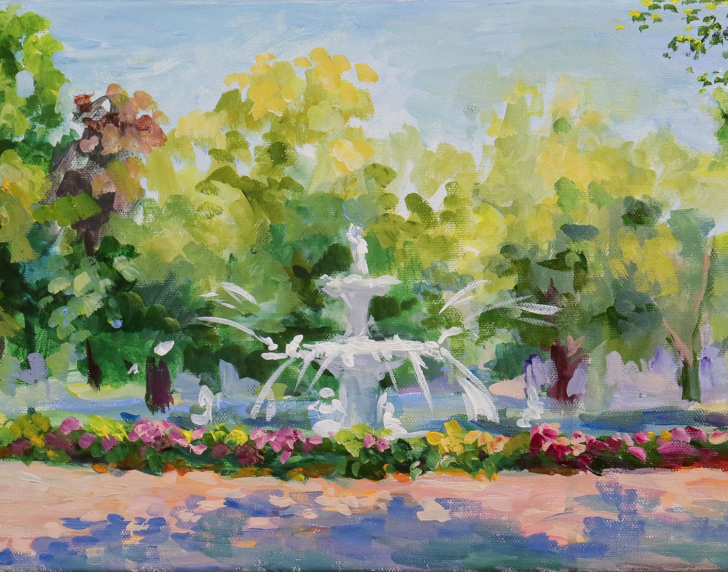 Forsyth Park, Fountain Savannah GA
