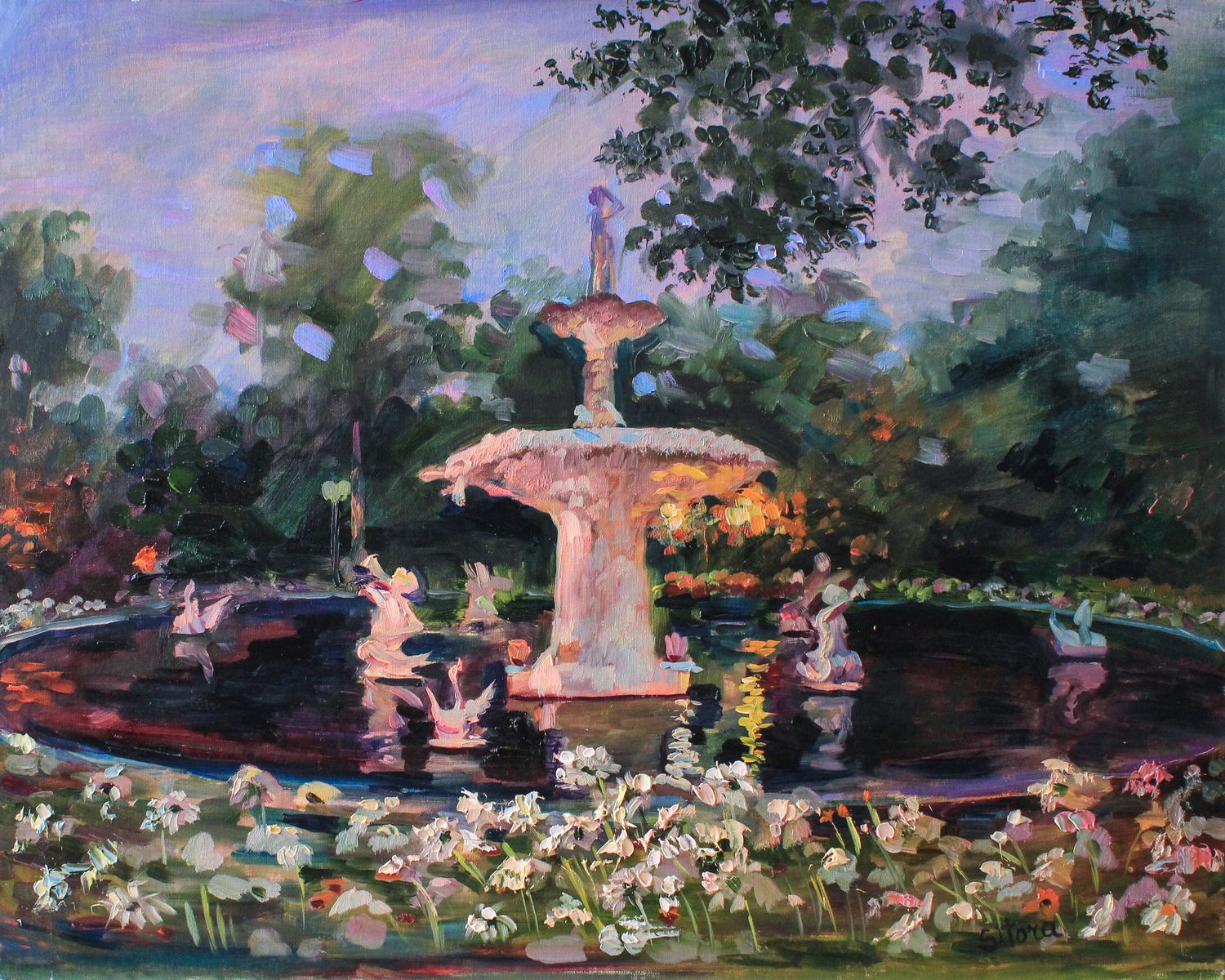 Fountain Reflections, Forsyth Park