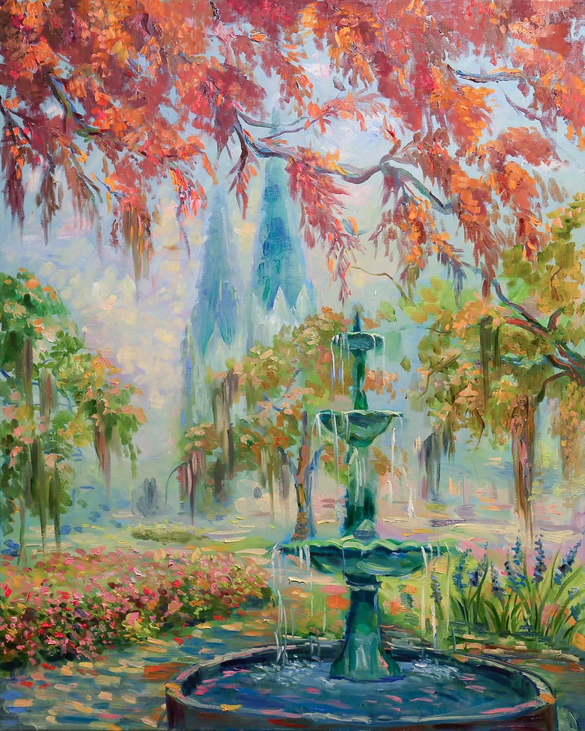 Print The Cathedral Basilica of St. John the Baptist Savannah Ga