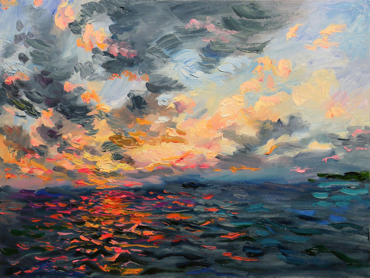 Print Sunset in Key West FL