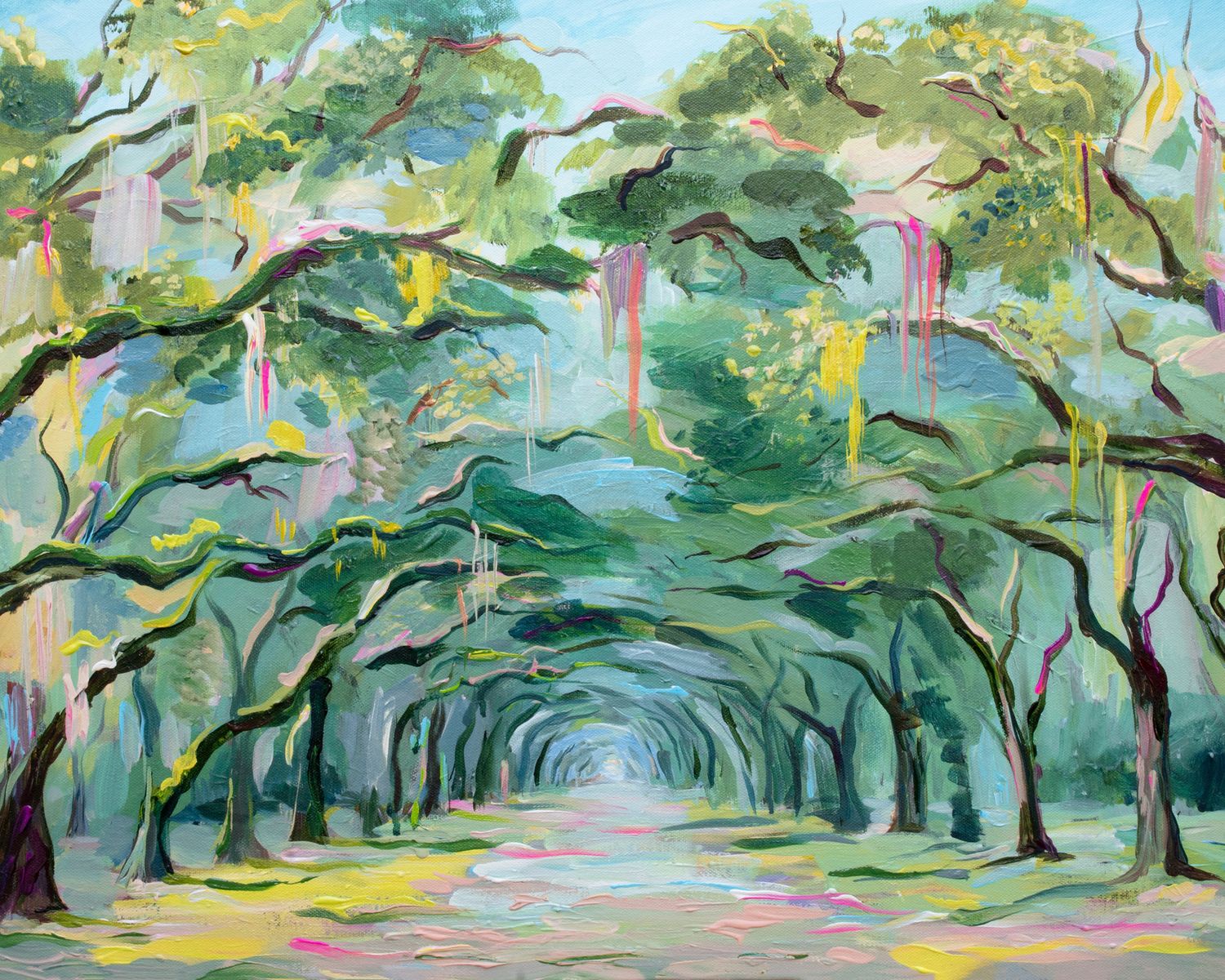 PRINT Wormsloe Historic Site, Savannah GA