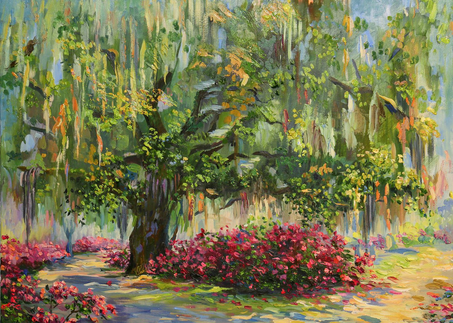 Print Bonaventure Cemetery ,Savannah GA