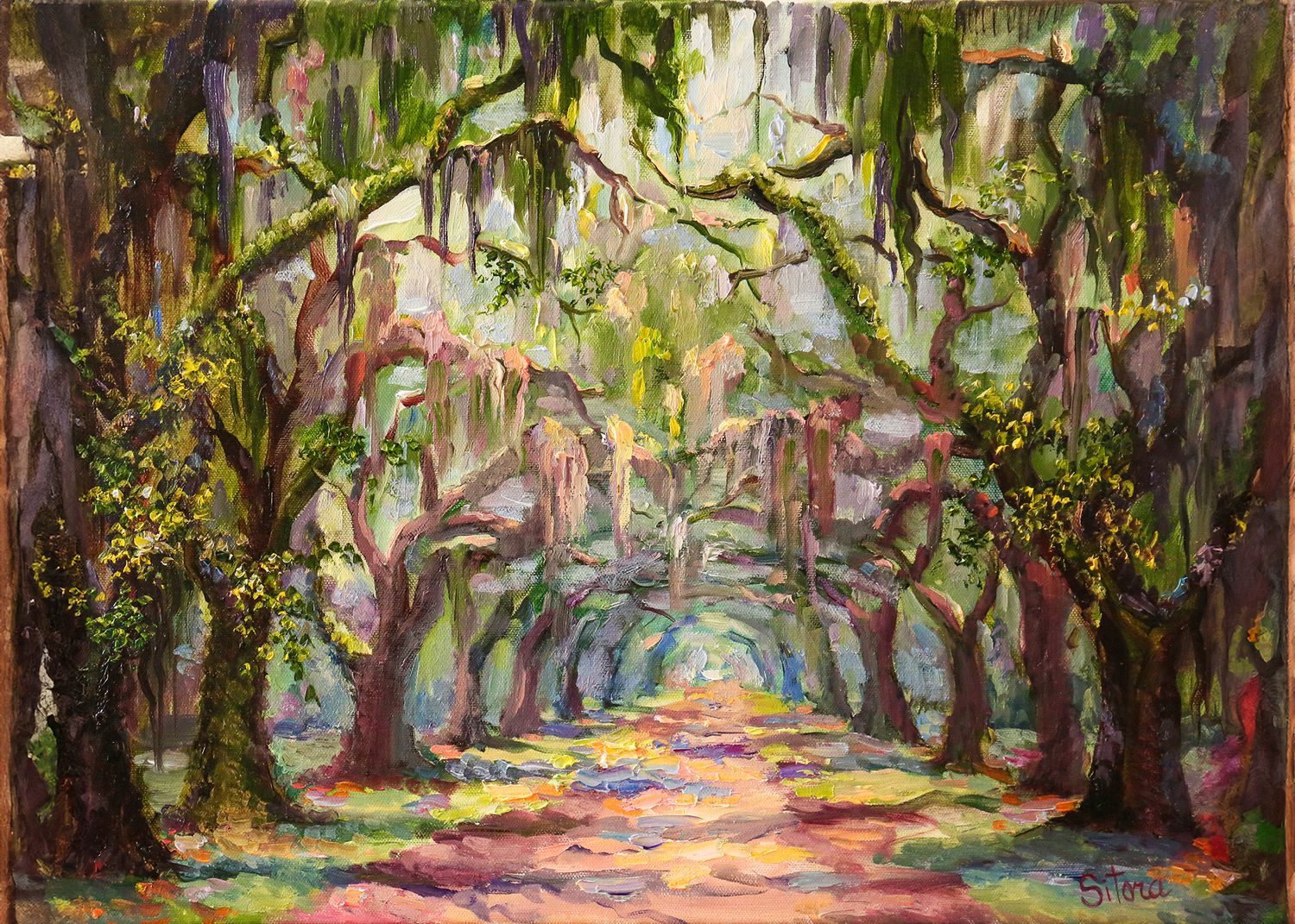 PRINT Wormsloe Historic Site,  Savannah Georgia  16" x 20"