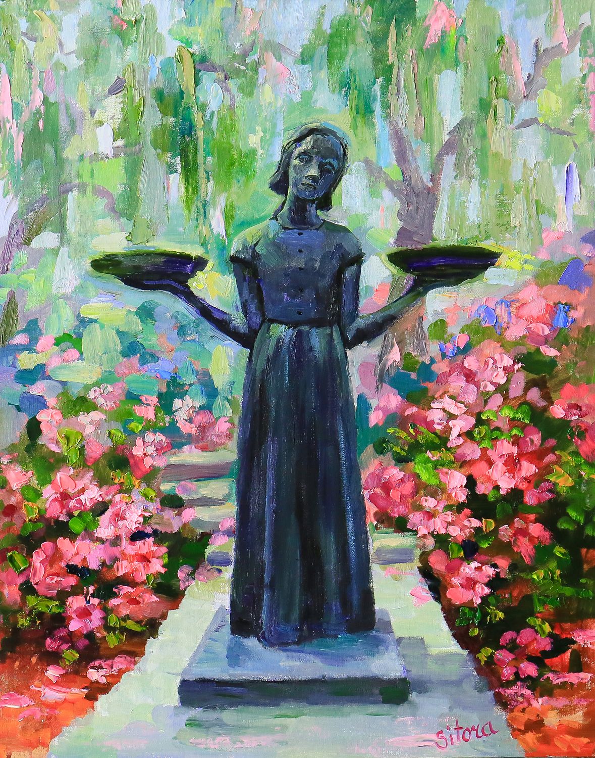 Print Bird Girl Savannah GA