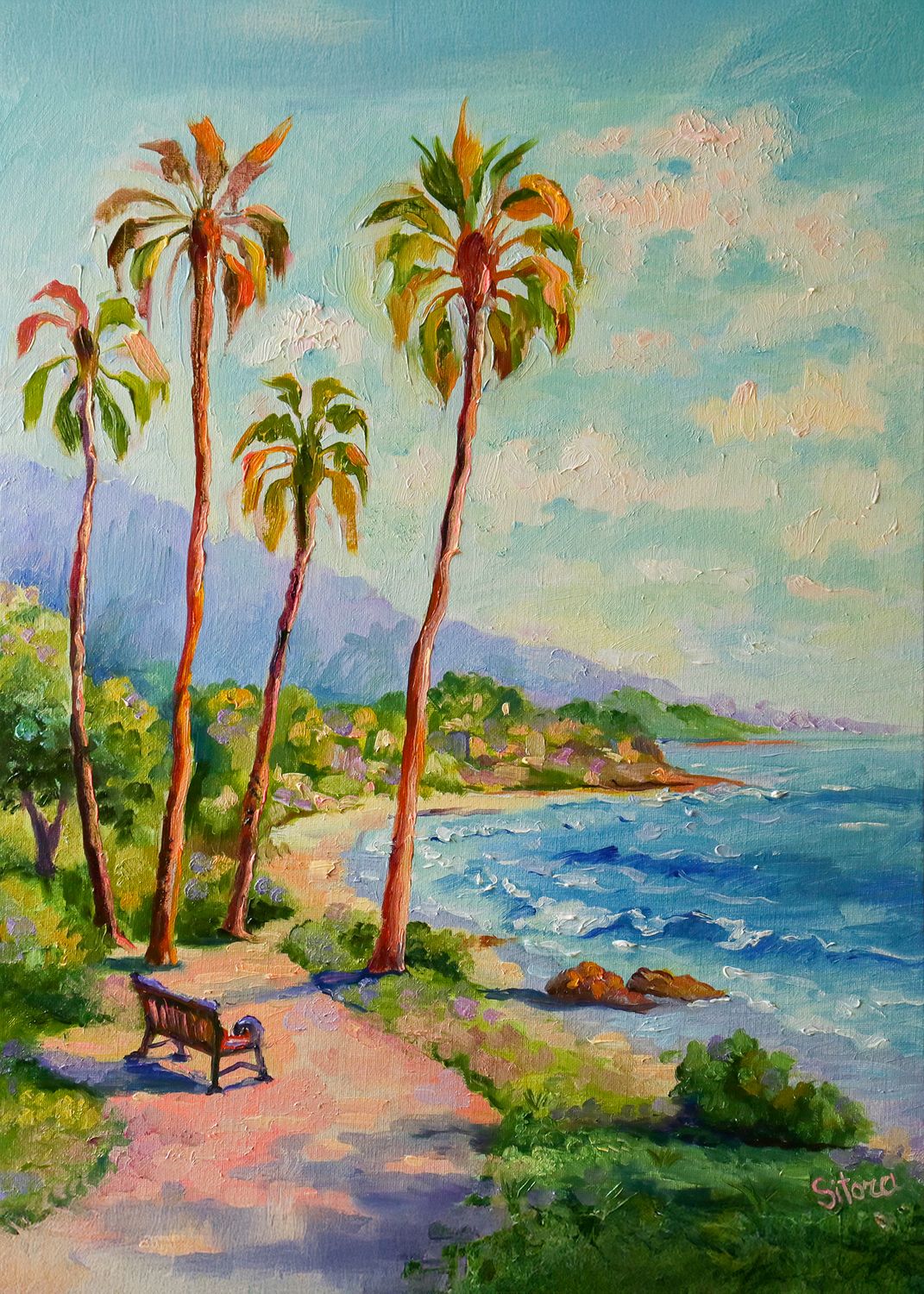 " Laguna Coast Morning" Laguna Beach CA