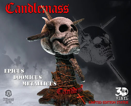 Candlemass-Epicus Doomicus Metallicus KnuckleBonz Statue (A PEDIDO)