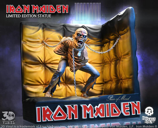 Iron Maiden-Piece of Mind KnuckleBonz Statue (A PEDIDO)