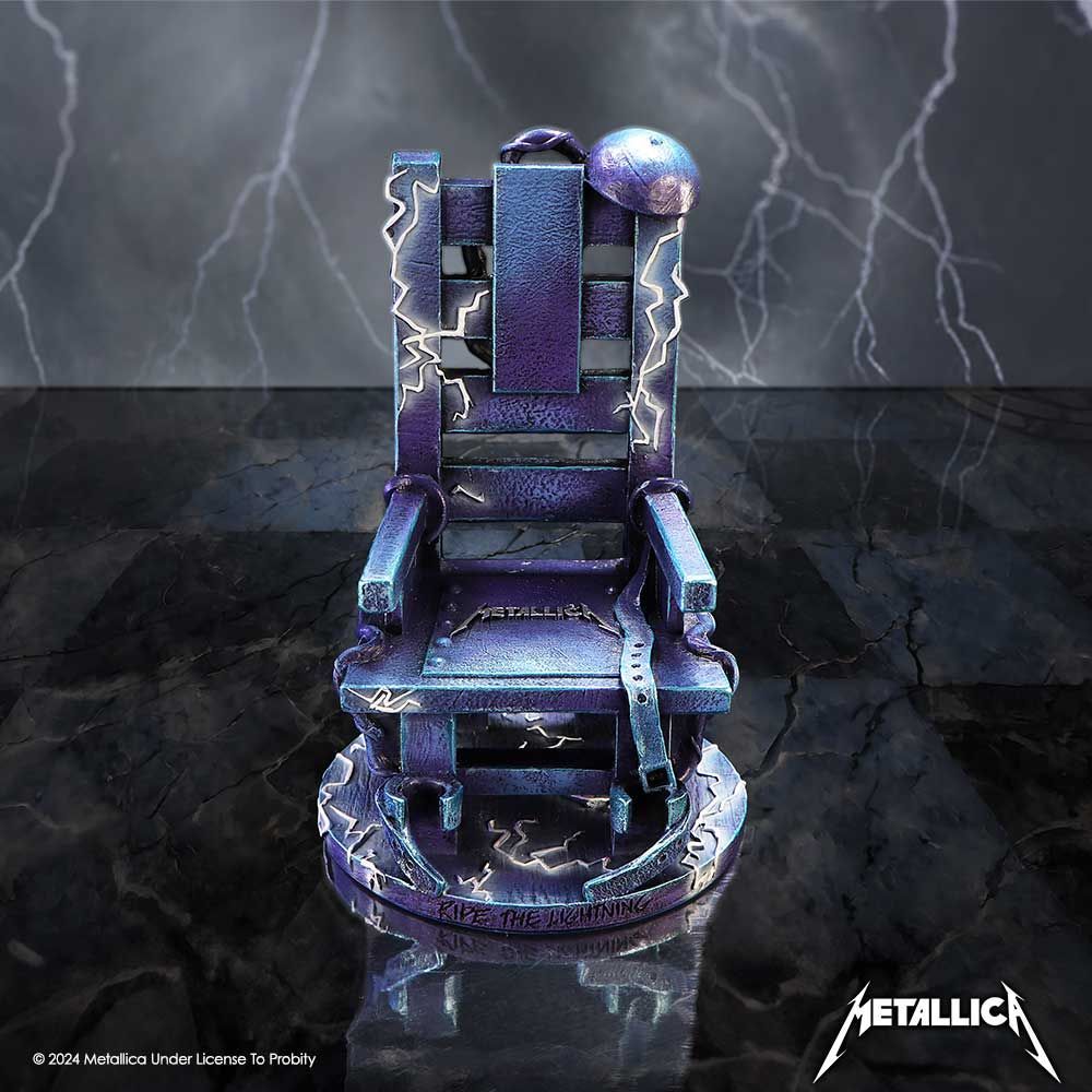 Metallica-Ride the Lightning Blue Chair Ornament (PRE-ORDER)