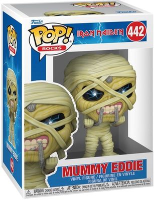 FUNKO POP! Rocks: Iron Maiden - Mummy Eddie Powerslave,40th Anniversary