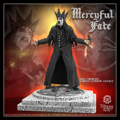 King Diamond III Mercyful Fate Negro (PRE-ORDER)
