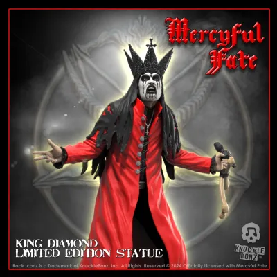 King Diamond III Mercyful Fate Rojo (PRE-ORDER)