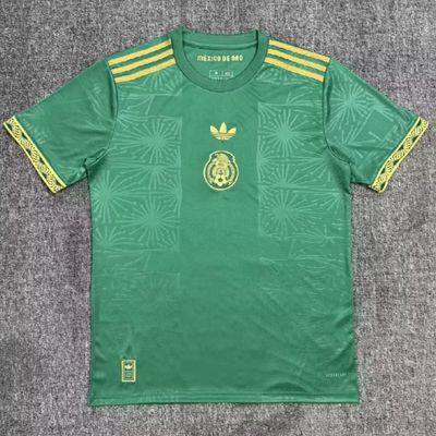 Jersey México de Oro (Verde y Escudo Clásico)