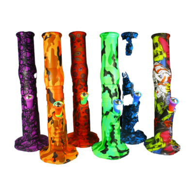 Silicon 14″ 2pc Water Pipe