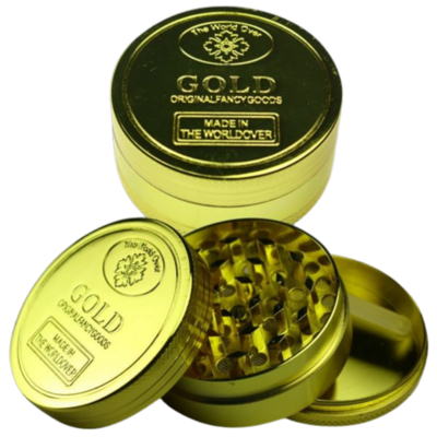 Grinder 3pc Metal Gold