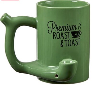 Premium Green Roast and Toast Mug 18oz