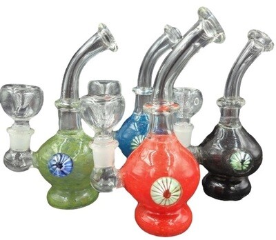 6" Ball Rig/Bongs with Marble