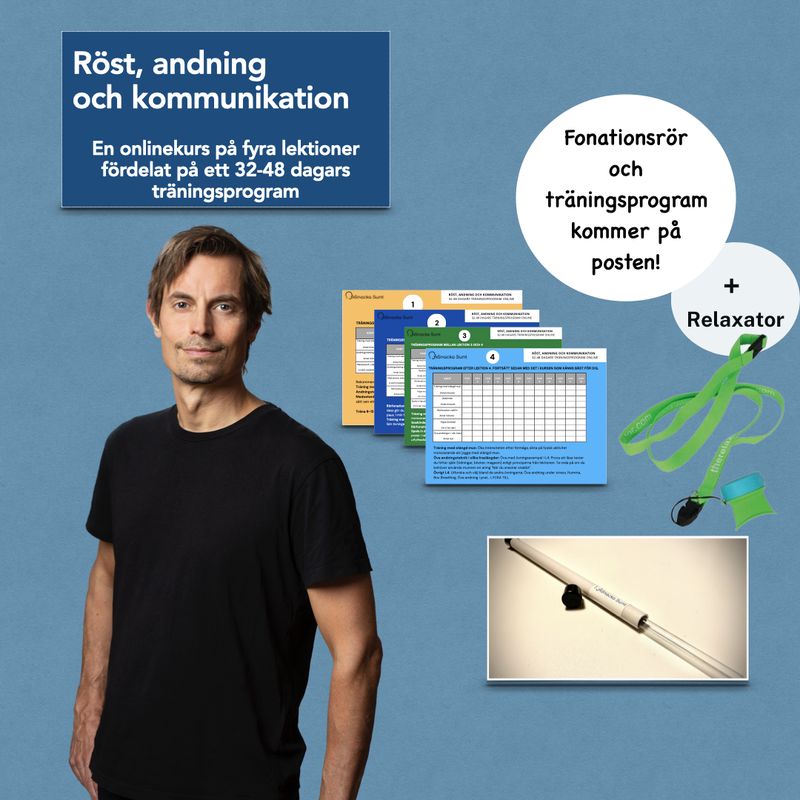 SUPERPACK Onlinekurs + Fonationsrör + Relaxator