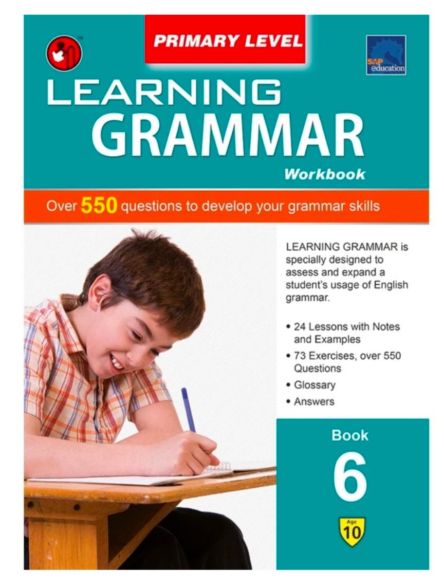 Learning Grammar workbook 6